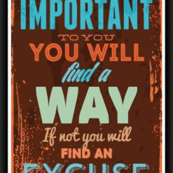 Motivational Frame Poster