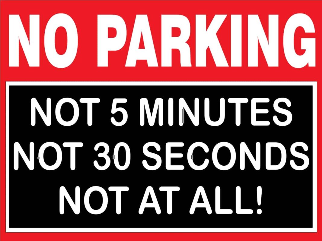 Not 5 minutes, Not 30 Seconds