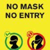 No mask no entry