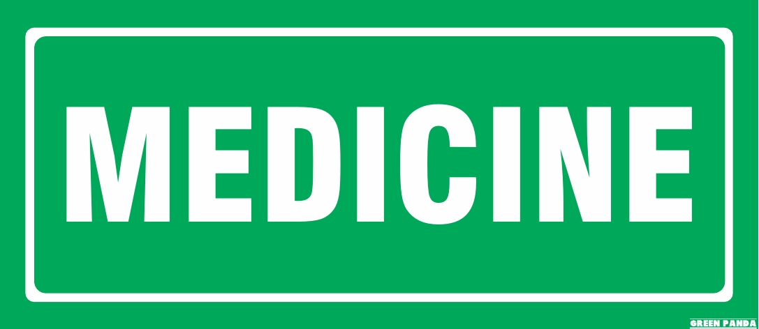 Medicine Sign Board