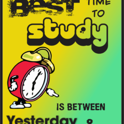 Best time to study
